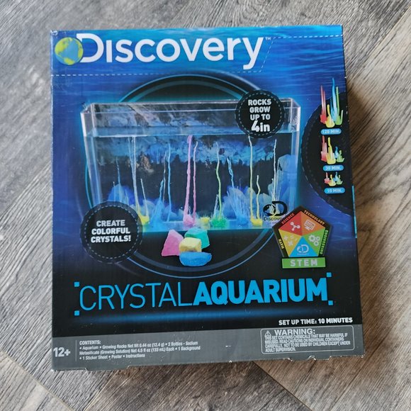 Discovery Crystal Aquarium NIB Discovery - Picture 2 of 7